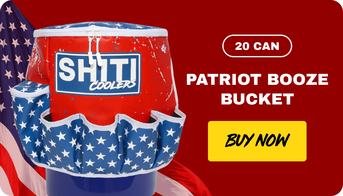 20 can Patriot booze bucket. Buy now