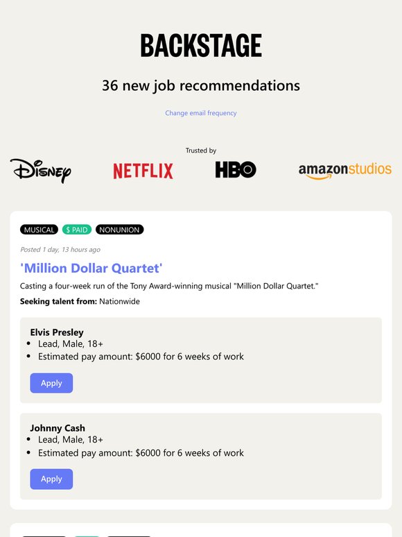 36 New Roles Available for Job Recommendations - May 25
