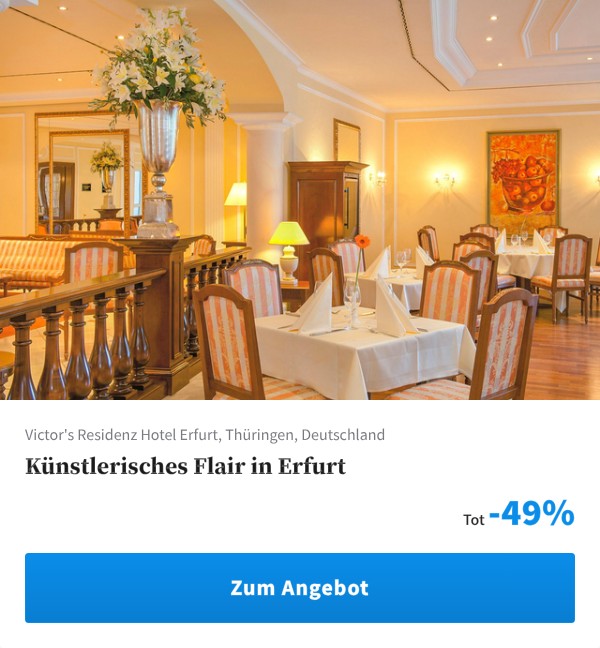 Künstlerisches Flair in Erfurt