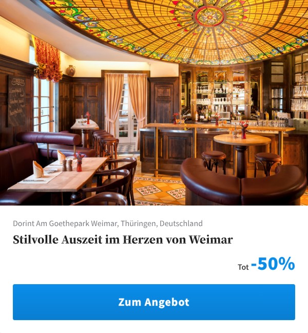 Stilvolle Auszeit im Herzen von Weimar