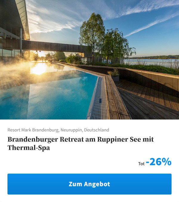 Brandenburger Retreat am Ruppiner See mit Thermal-Spa