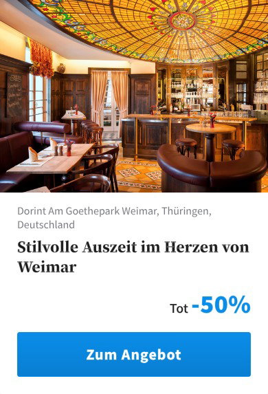 Stilvolle Auszeit im Herzen von Weimar