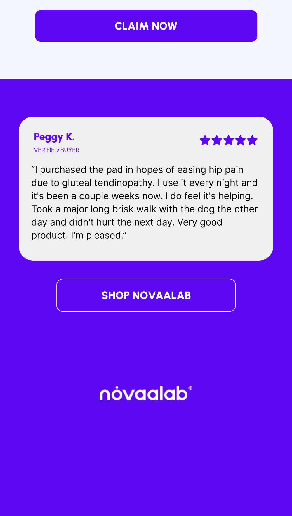 Super Novaa Recovery Gel Launch Sale | Ends Tomorrow! | [EXPLORE THE SALE] | 15% off pain relief devices + a FREE supply of Super Novaa Recovery Gel | Shop the sale | [EXPLORE THE SALE]