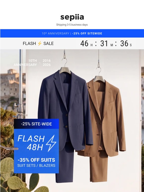 48H ⚡ Elegance at -35%