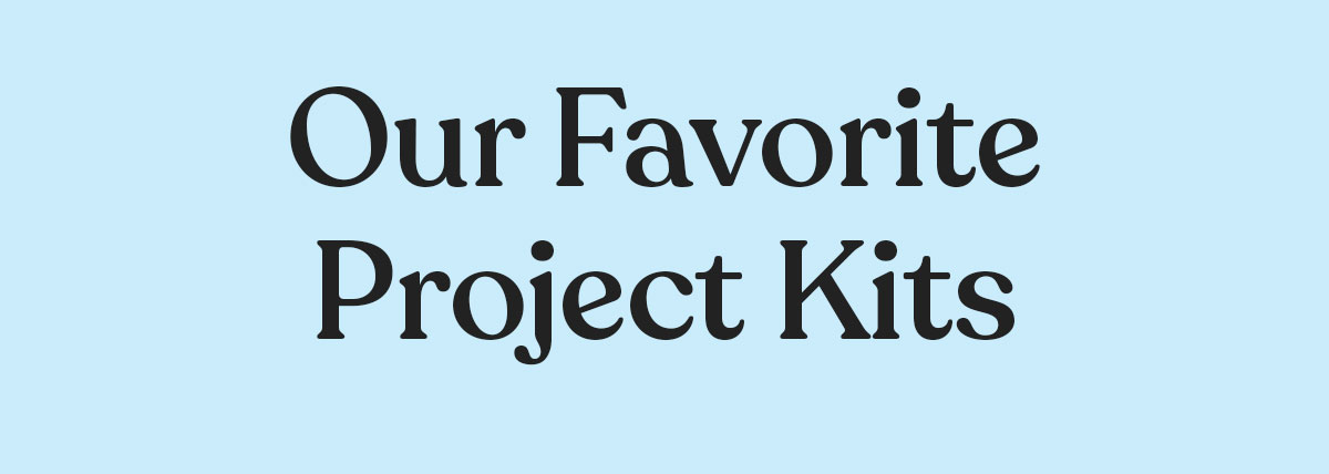Our Favorite Project Kits >>