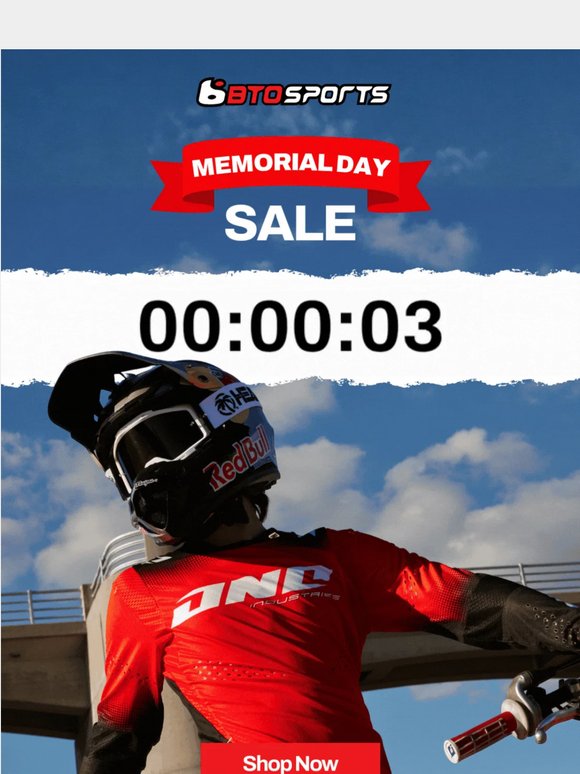Final Hours | Memorial Day Sale Ends Tonight