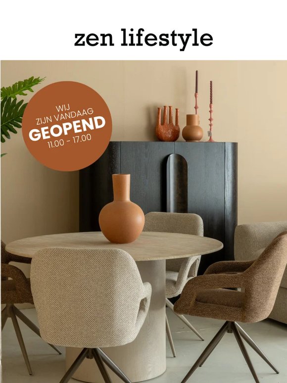 Yes, wij zijn vandaag open🙌