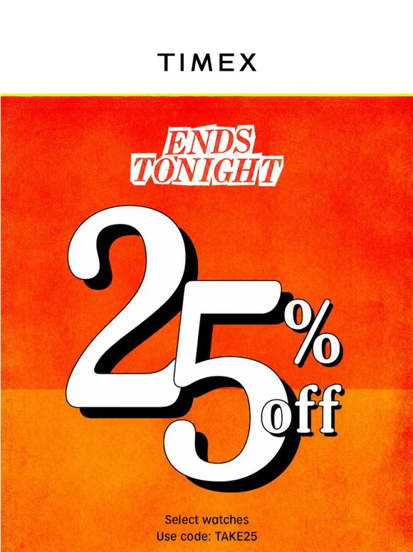 Last Chance for 25% OFF‼️