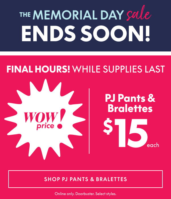 PJ Pants and Bralettes $15