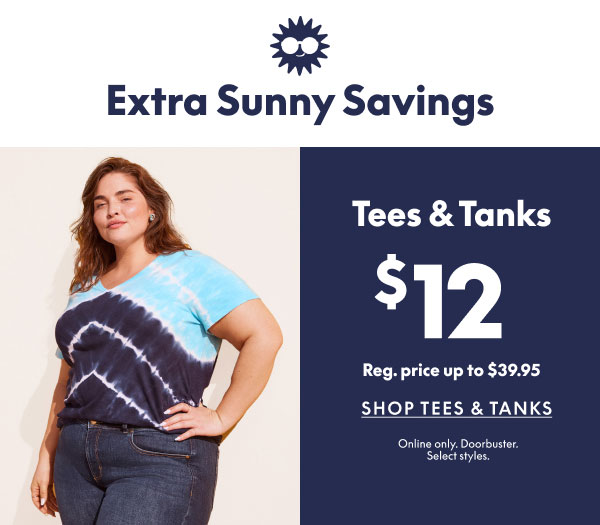 Tees & Tanks $12