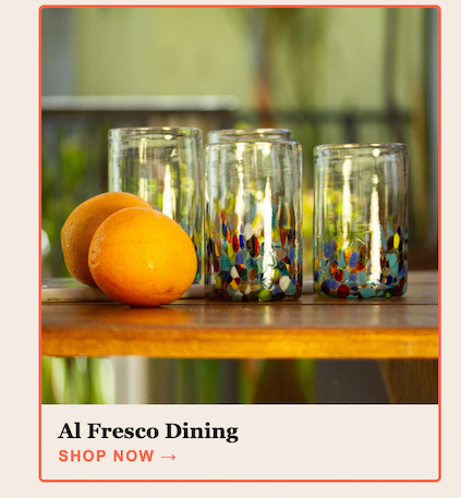 Al Fresco Dining SHOP NOW