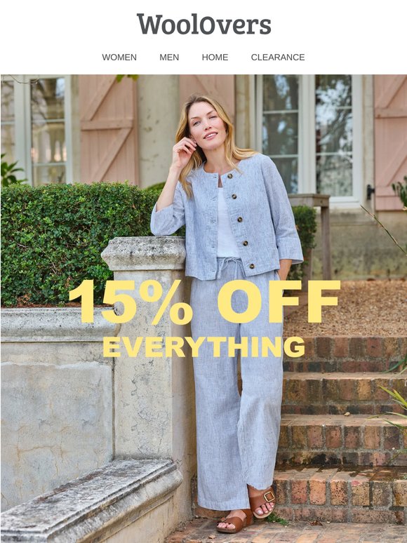 Ends Tonight | 15% Off Everything