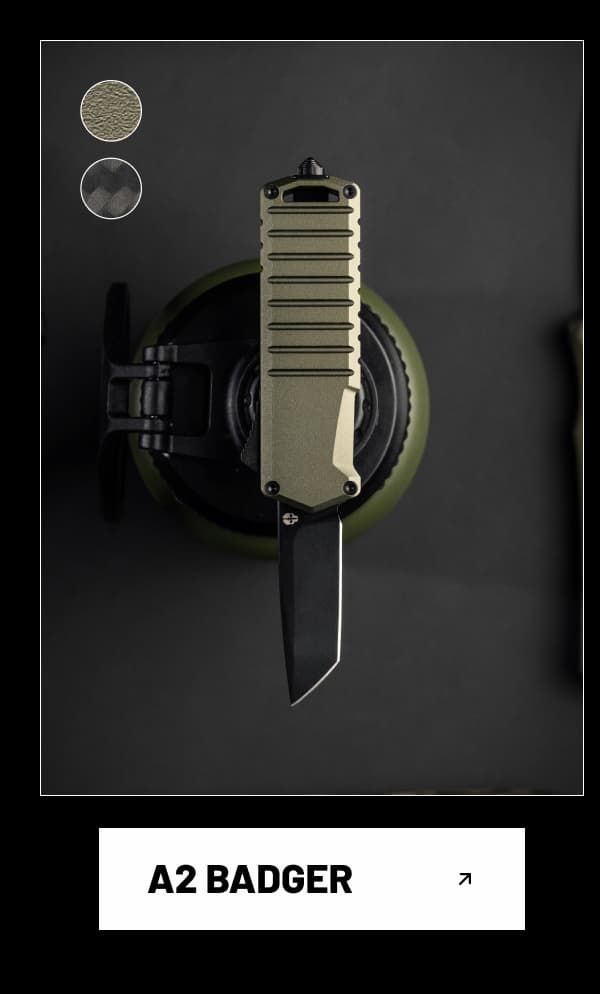 Shop Automatic OTF Knife A2 Badger