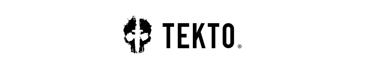 Tekto Knives Logo on White Background