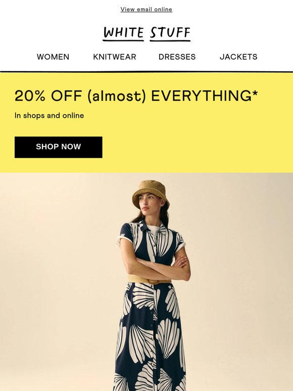 20% off styles on everyone's wishlist