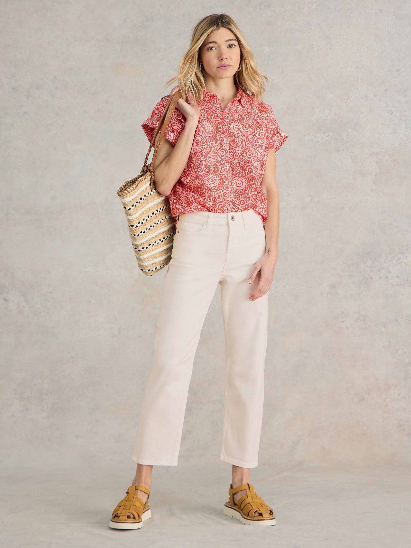 Shop Blake Straight Crop Jean
