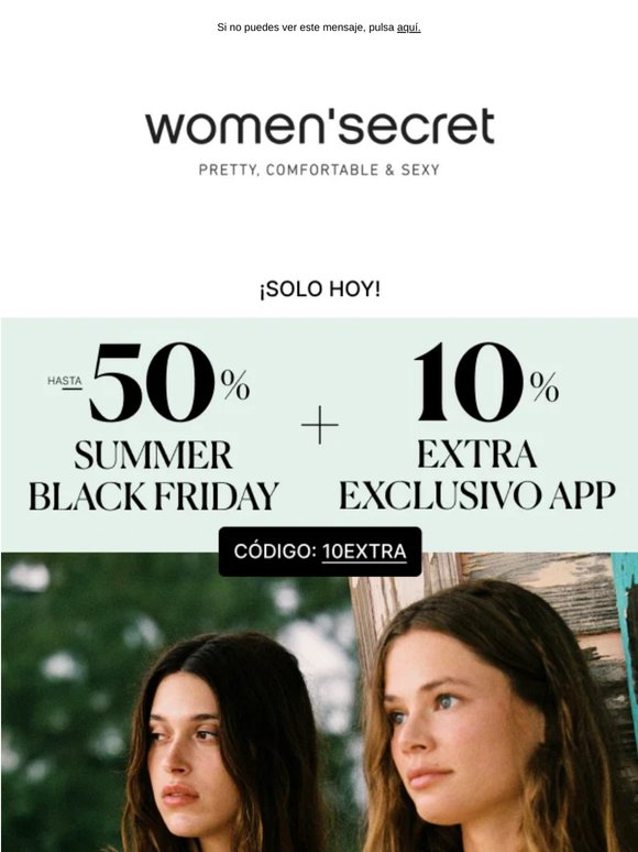 ¡SOLO HOY! 💥 ¡10% EXTRA en la app!