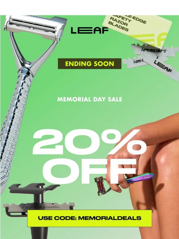 Memorial Day Sale - Winding Down Soon