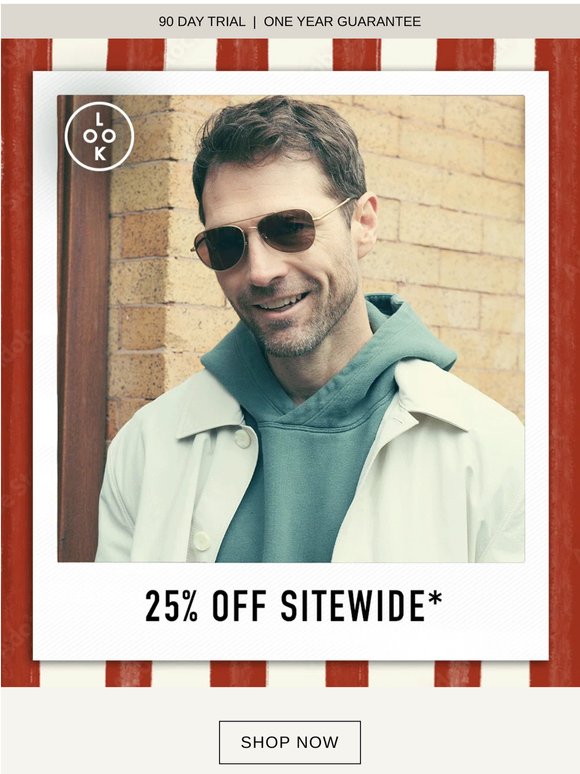Happy Memorial Day: 25% Off Sitewide