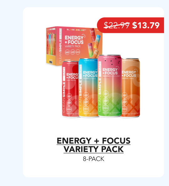 Energy + Focus Variety Pack