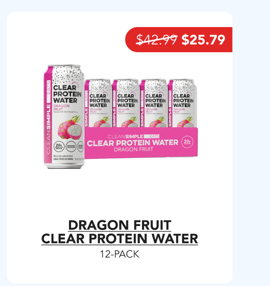 Dragonfruit Clear Protein Water