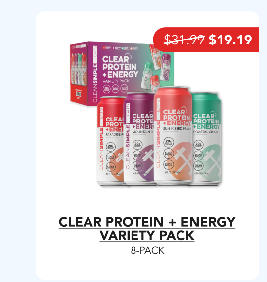 Clear Protein + Energy