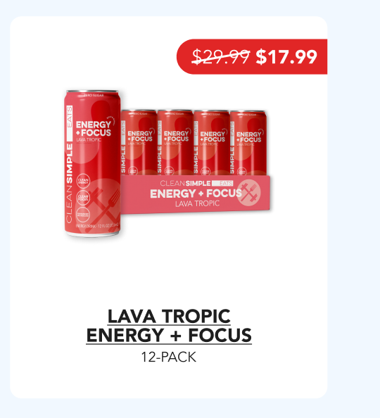 Lava Tropic Energy + Focus
