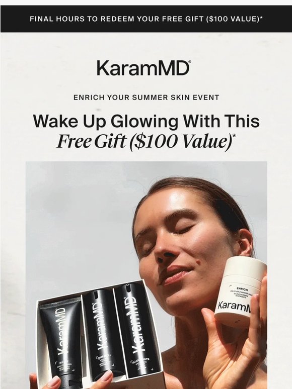Last Day: FREE Full-Size Enrich ($100 Value)