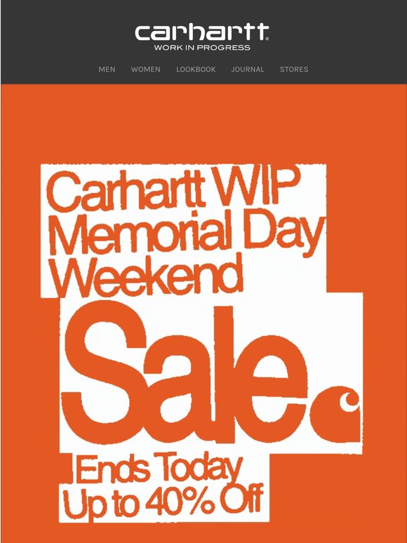 SALE: Memorial Day Weekend - Ends Today