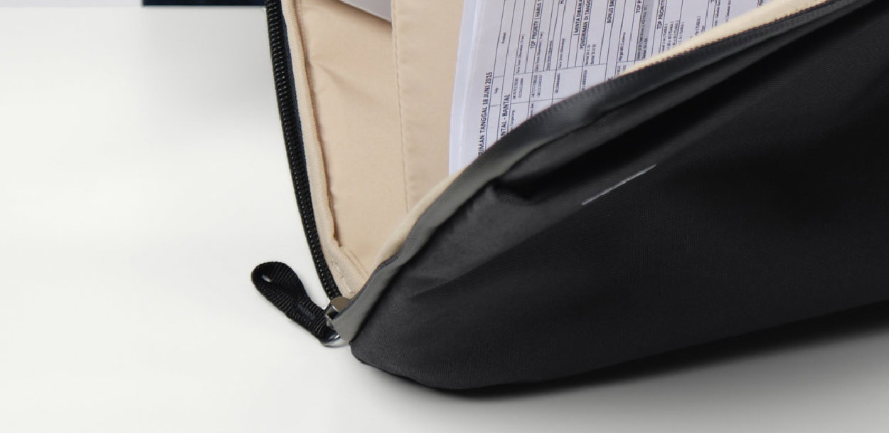 an image of a promotional ad for a travel wallet