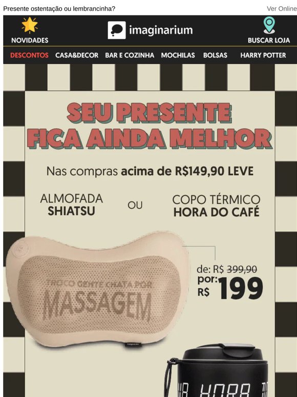 — + mozão = o presente ideal tá aqui 👀