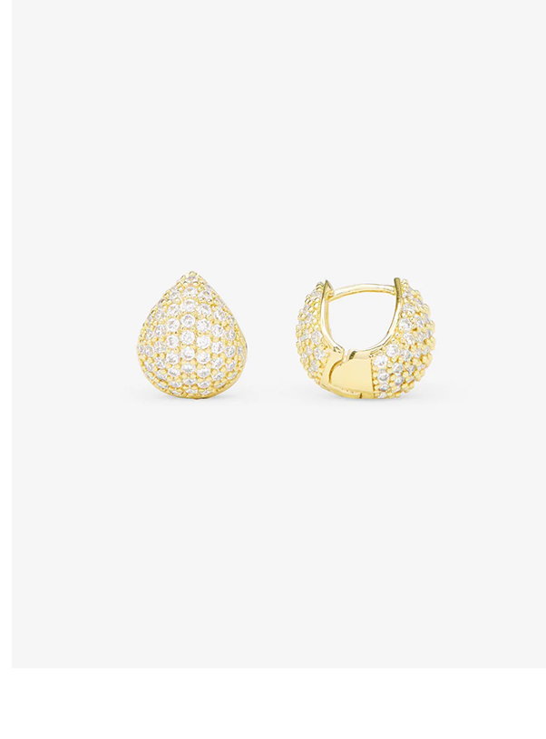 Lil' Norah Pavé Earrings