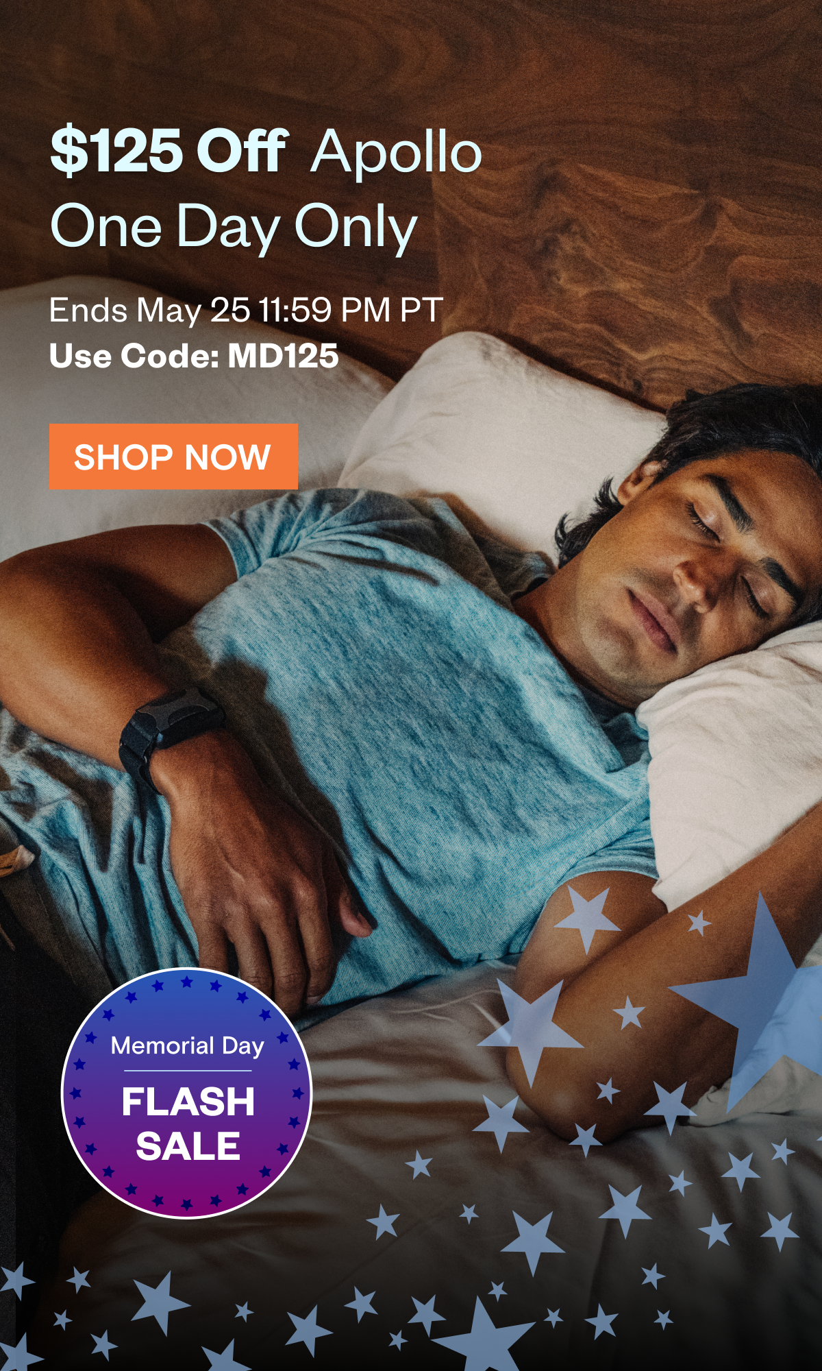 save $125 off apollo wearables