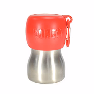 Image of KONG Stainless Steel Red Water Bottle