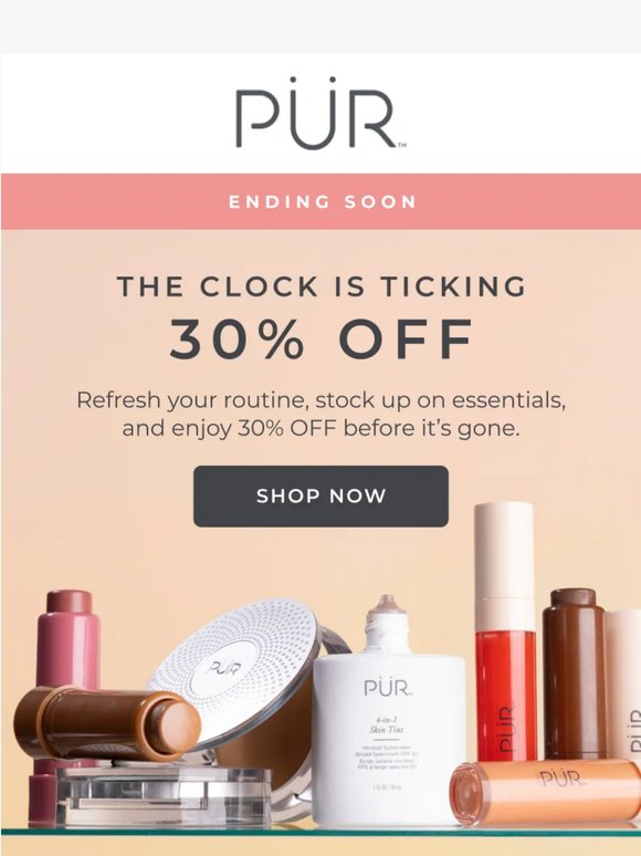The Sun’s Setting—So is 30% Off