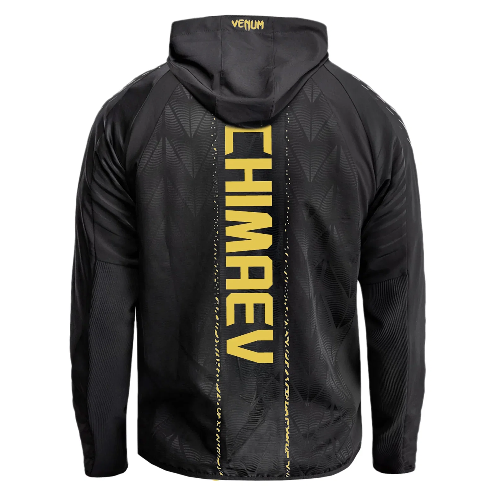 Image of Khamzat Chimaev Signed Fight Worn Hoodie