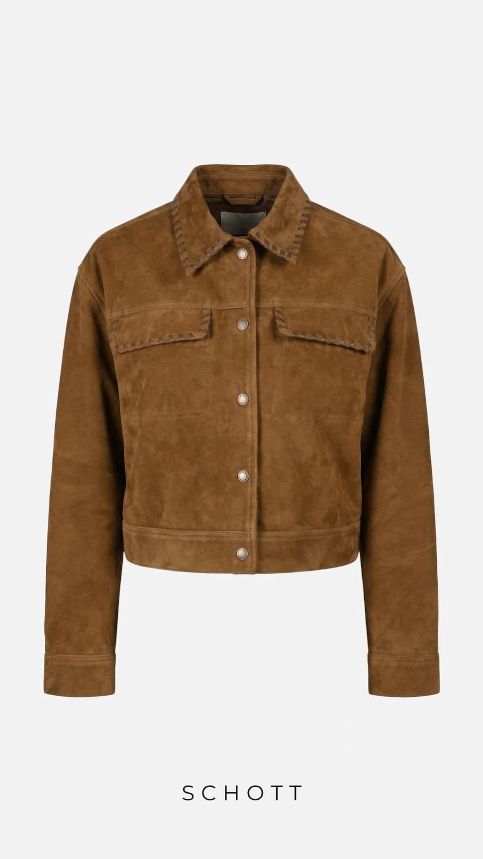 Veste courte en dam LCW Mandy caramel