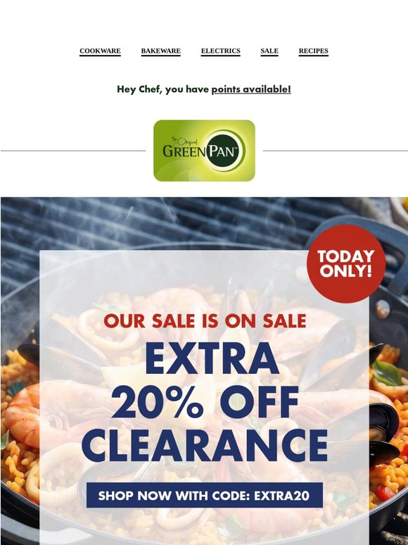 FINAL HOURS ⏰ Take an EXTRA 20% Off Clearance!