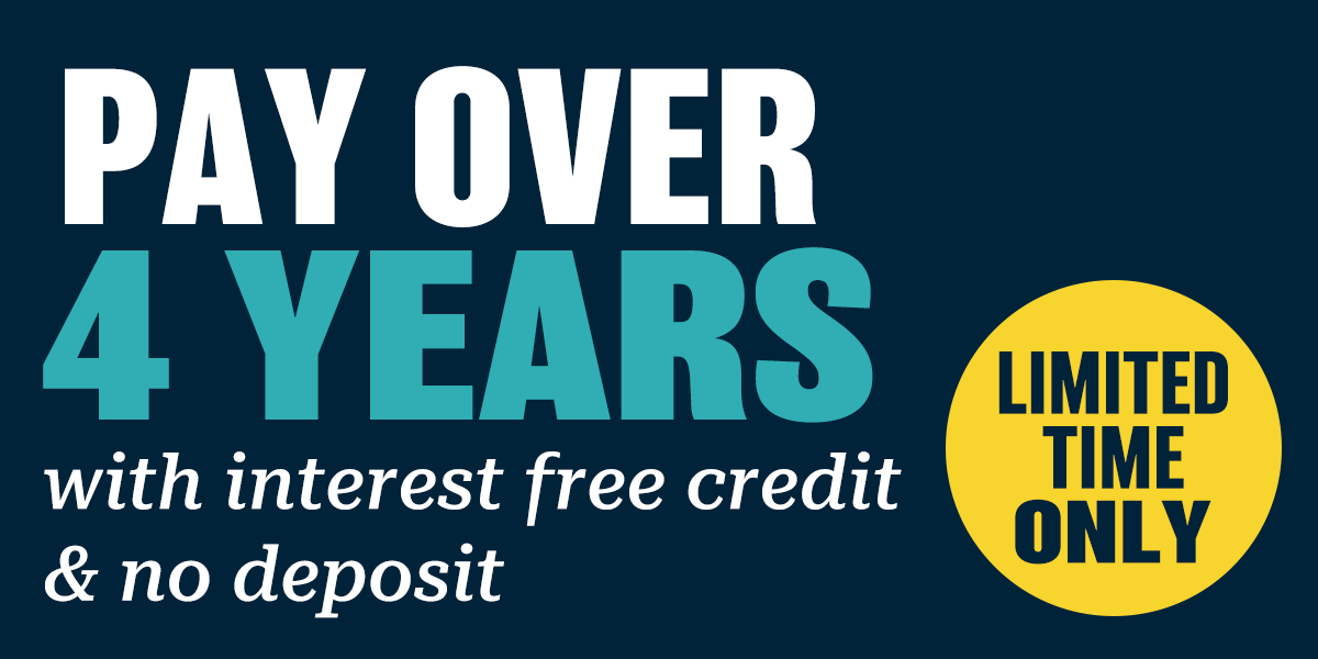 4 Years Interest Free Credit Ends Wednesday