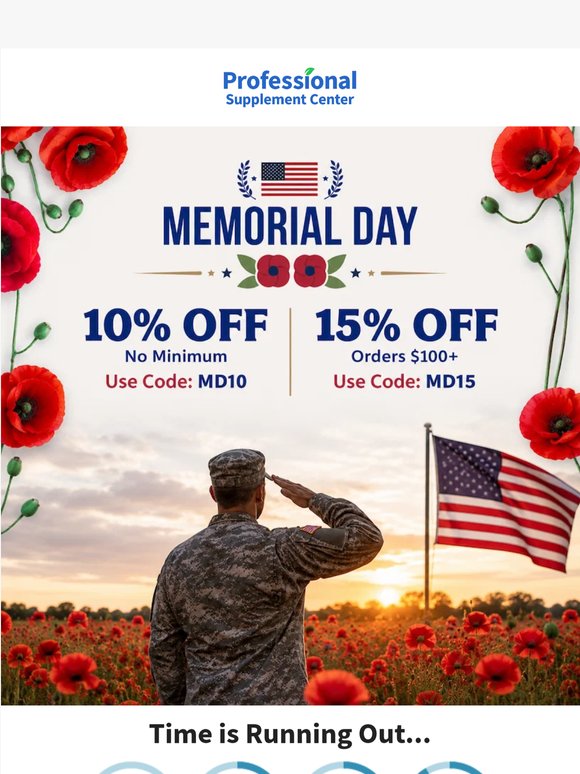 Final Hours ⌛ 15% OFF Savings Expire Tonight