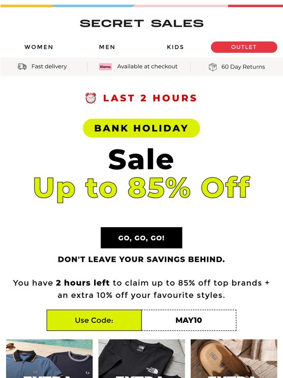 ⏱️2 HOURS LEFT: Extra 10% Off Ends Now!
