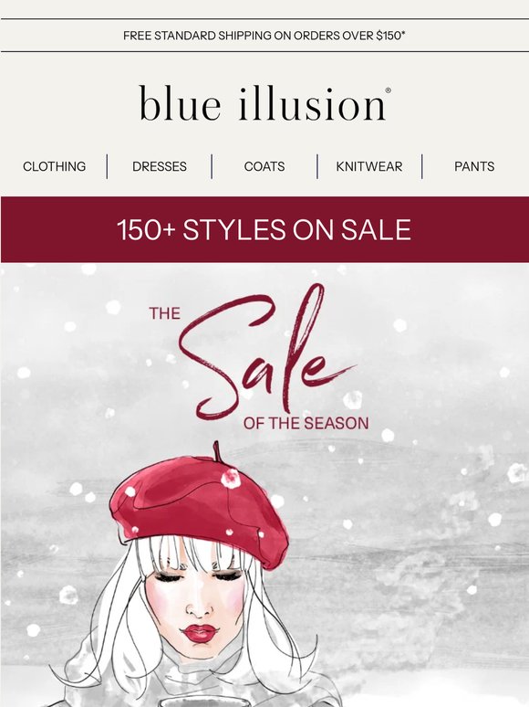 THE SALE OF THE SEASON