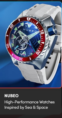 NB-6136-03 NUBEO | High-Performance Watches Inspired by Sea & Space