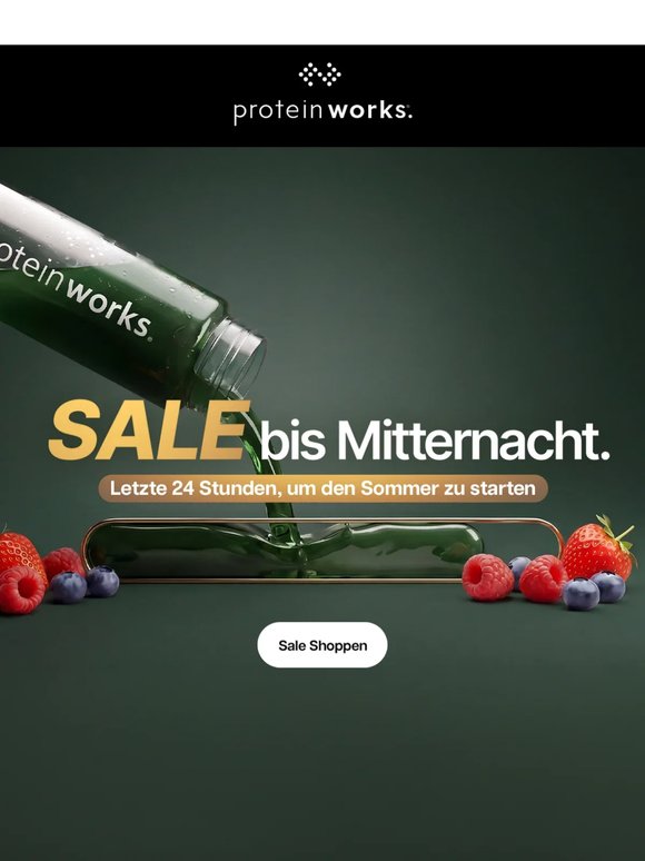 Bank Holiday SALE endet um Mitternacht 🔔