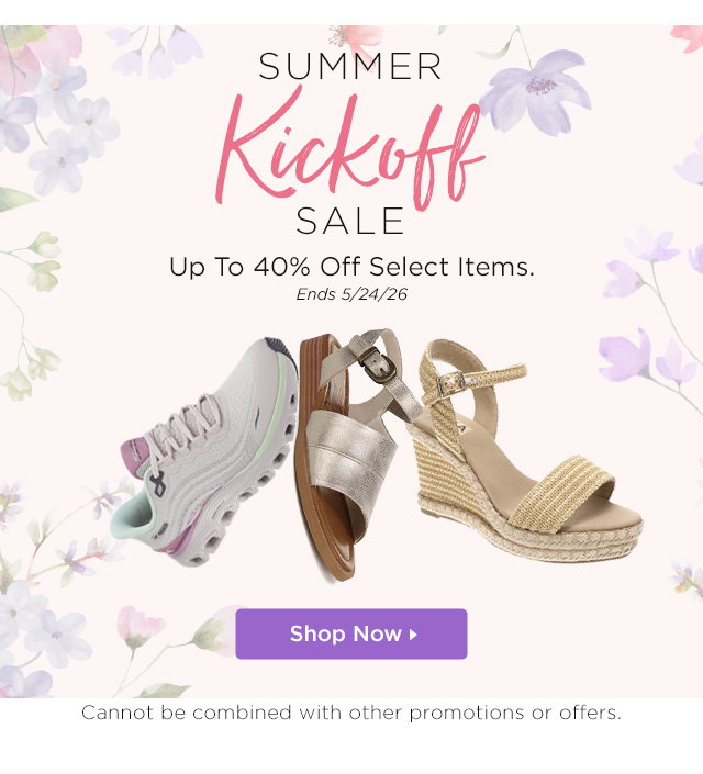 Shop Summer Kickoff Sale