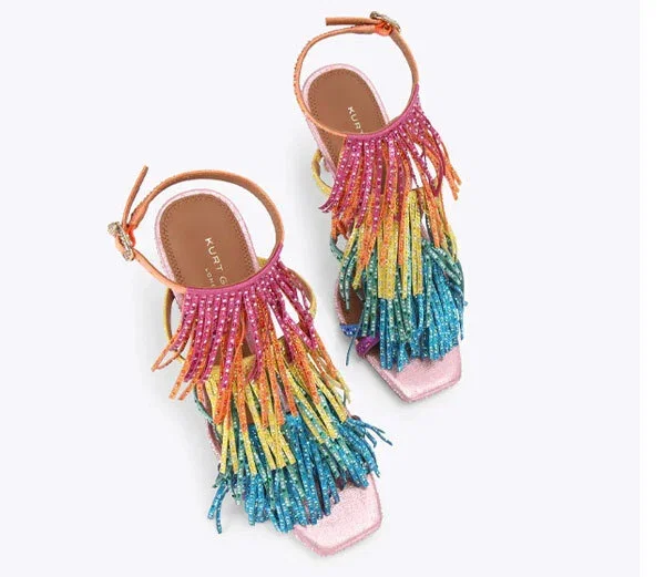 Fringe Flat Sandal