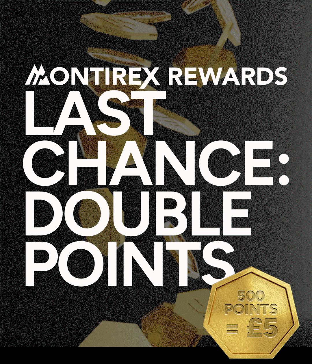 DOUBLE POINTS EVENT NOW LIVE