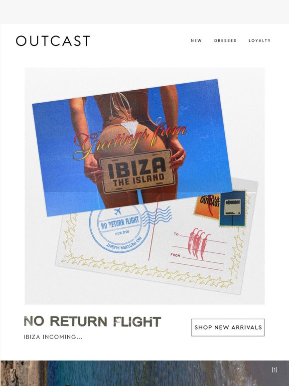 NEW IN: NO RETURN FLIGHT