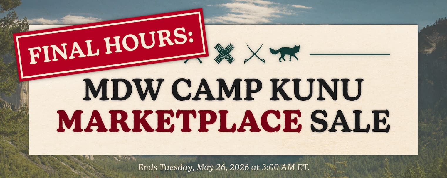 Final Hours Camp Kunu Marketplace Sale
