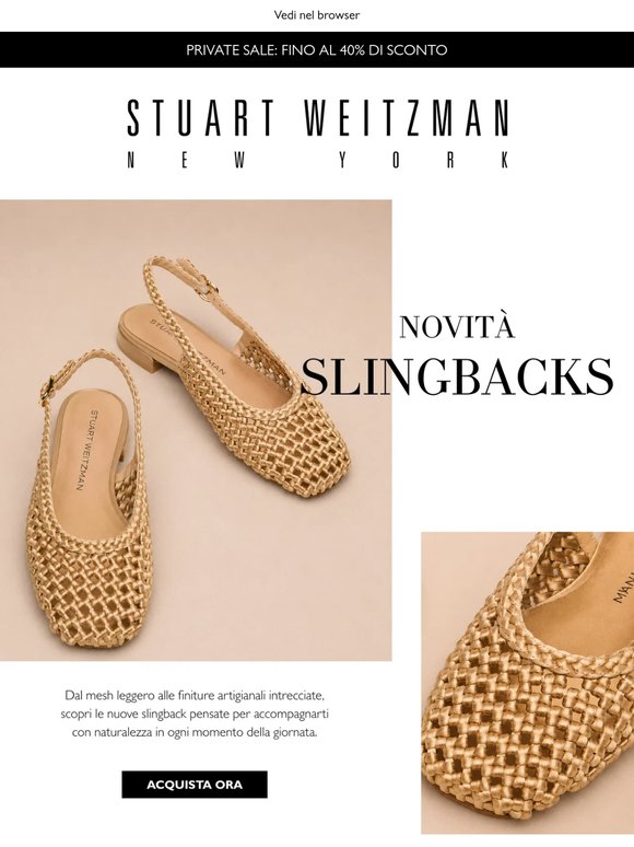 Nuovi Arrivi: Slingback